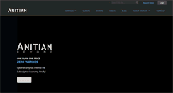 Desktop Screenshot of anitian.com